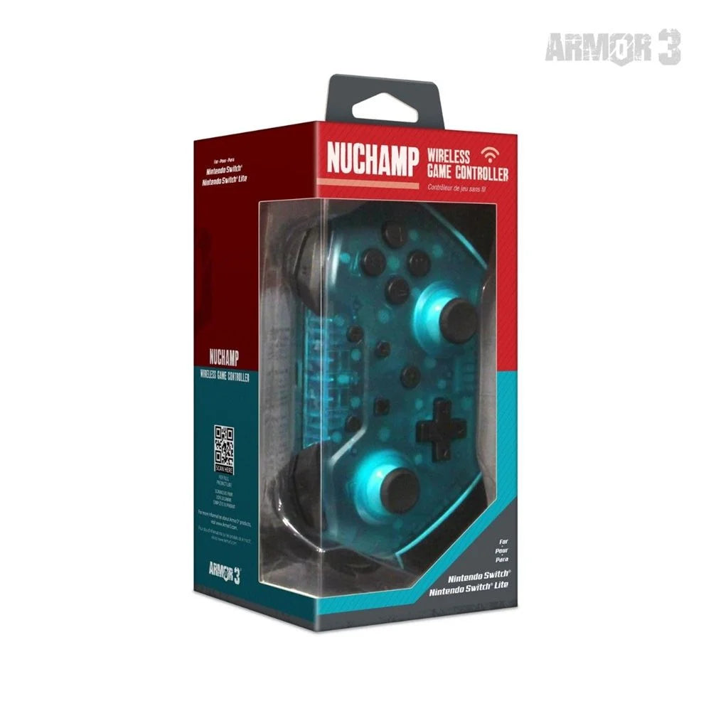 Armor3 NuChamp Nintendo Switch vezeték nélküli kontroller türkiz