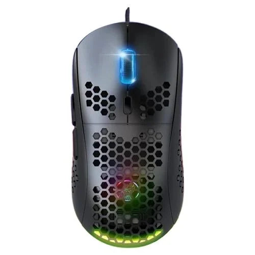 Spirit Of Gamer S-PM4 RGB optikai Gaming egér fekete