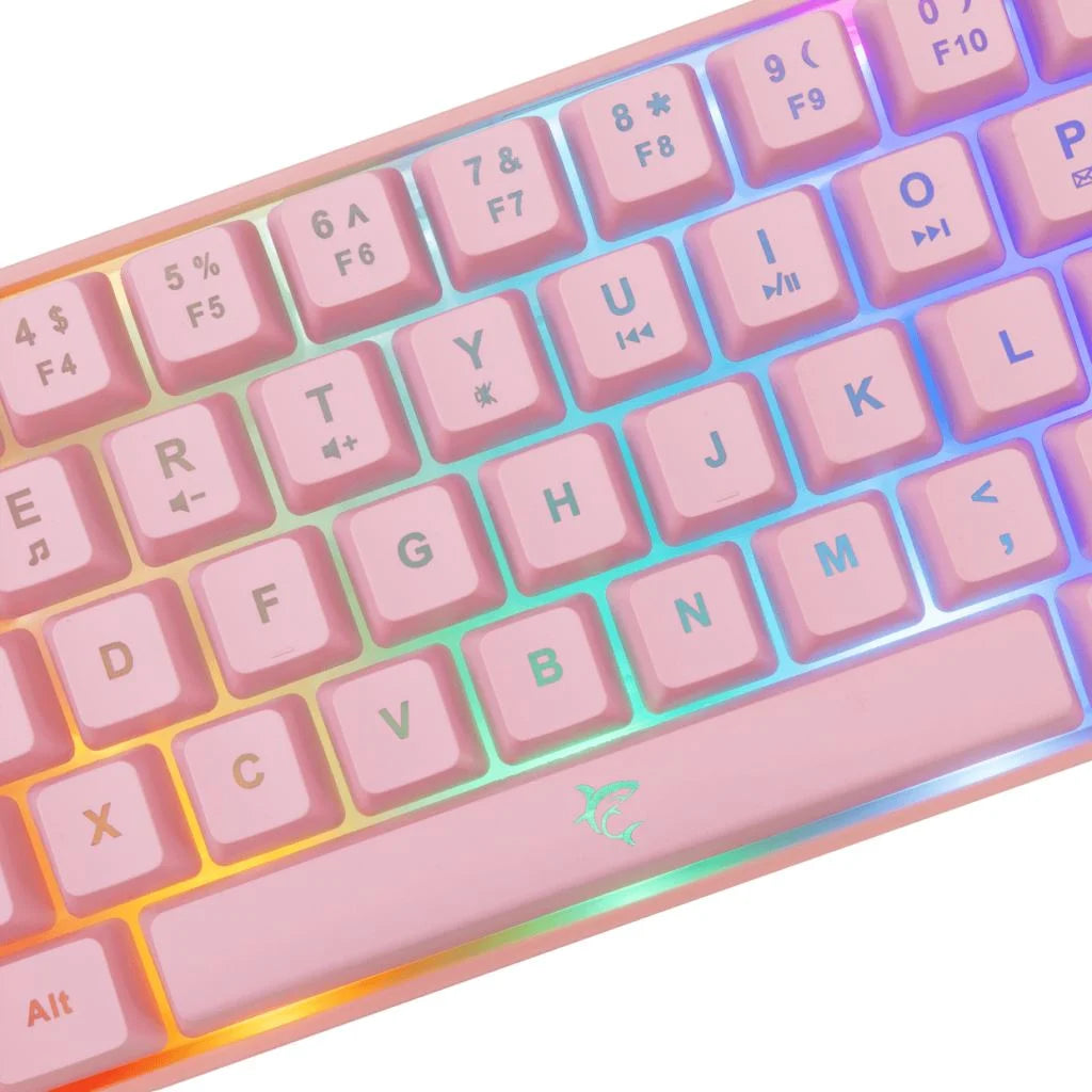 White Shark GK-2201P-US RONIN US gaming billentyűzet pink