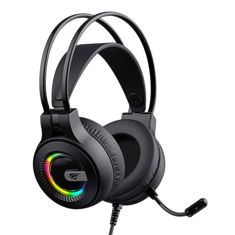 Havit H2040d-B gaming headset fekete