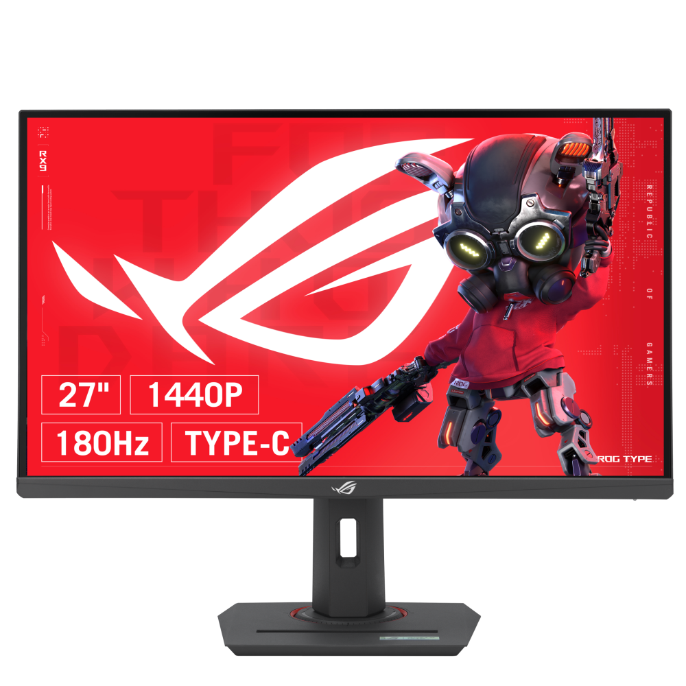 ASUS 27" ROG Strix XG27ACS QHD Fast IPS 180Hz HDMI/DP/USB-C fekete gamer monitor