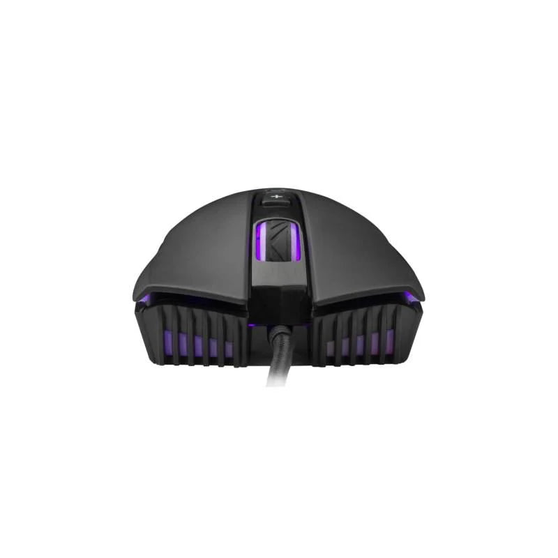 White Shark GM-5003 AZARAH optikai gaming egér fekete