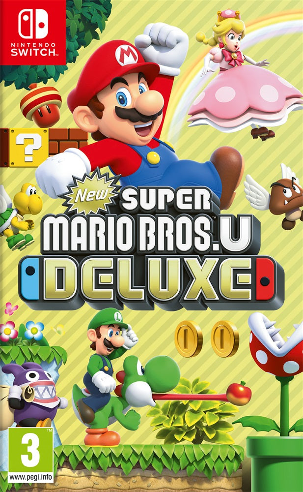 New Super Mario Bros U Deluxe Nintendo Switch játék