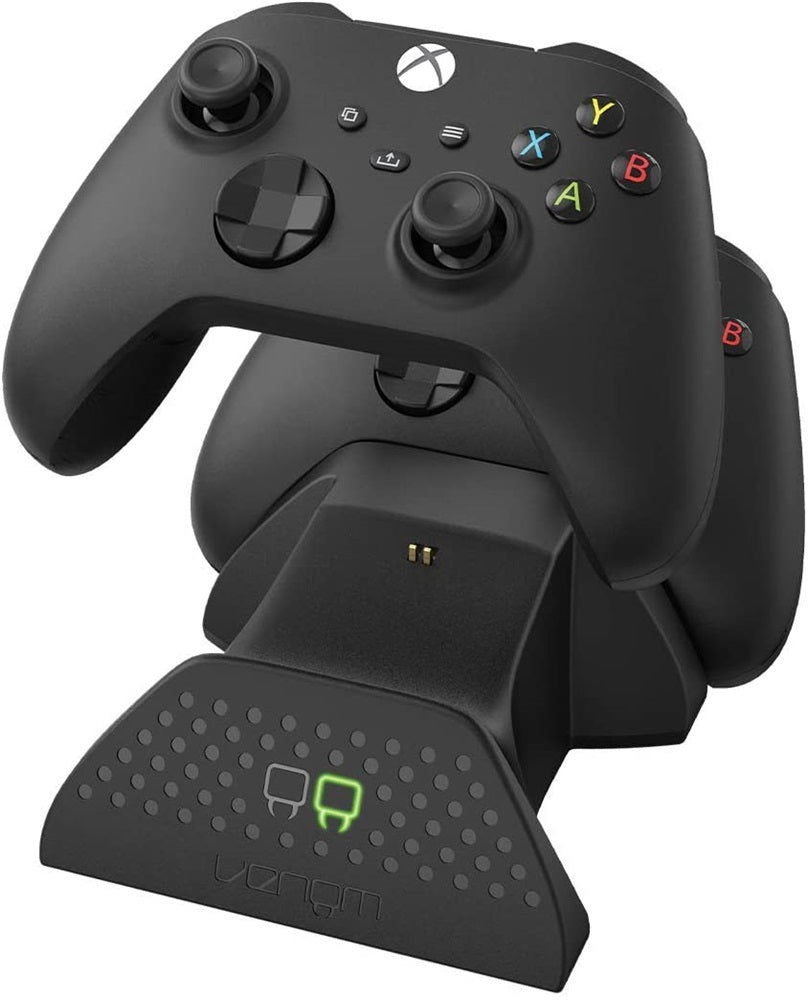 Venom VS2881 Xbox Series X & S fekete dupla töltőállomás + 2 db akkumulátor