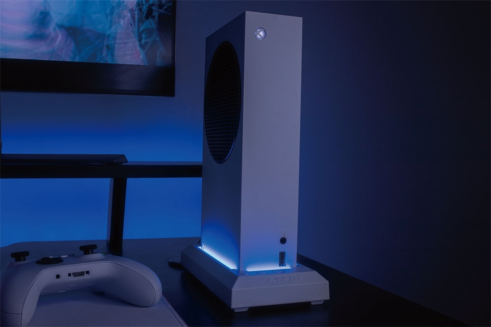 Venom VS3510 Xbox Series S fehér RGB LED állvány