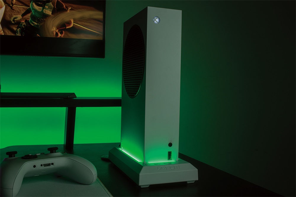 Venom VS3510 Xbox Series S fehér RGB LED állvány