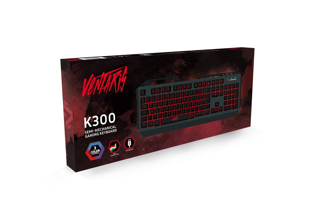 Ventaris K300 RGB HUN gamer billentyűzet