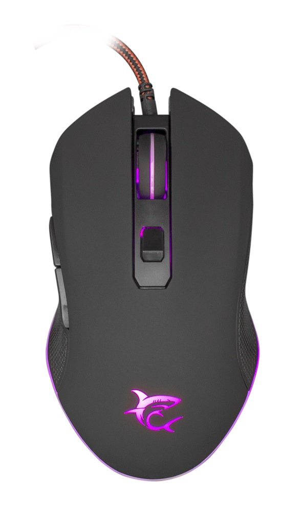White Shark CYRUS GM-3001 3200dpi fekete gamer egér