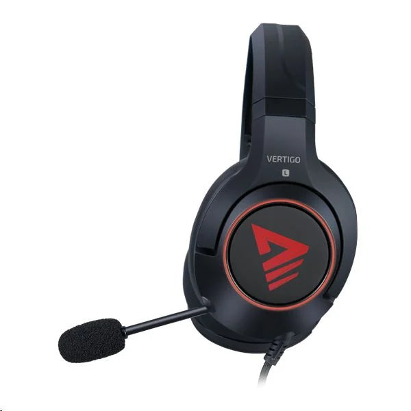 Savio Vertigo gaming headset fekete