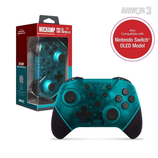 Armor3 NuChamp Nintendo Switch vezeték nélküli kontroller türkiz