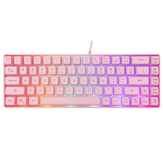 White Shark GK-2201P-US RONIN US gaming billentyűzet pink