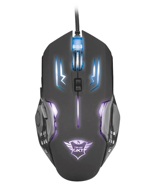 Trust GXT 108 Rava optikai Gaming egér fekete USB
