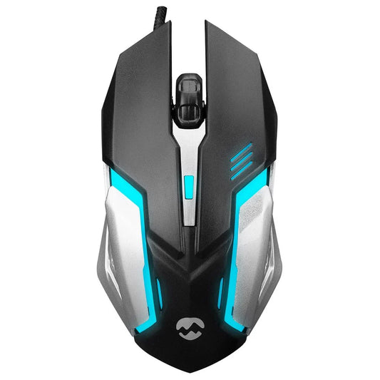 Everest SM-G72 Gaming egér fekete-ezüst (24123)