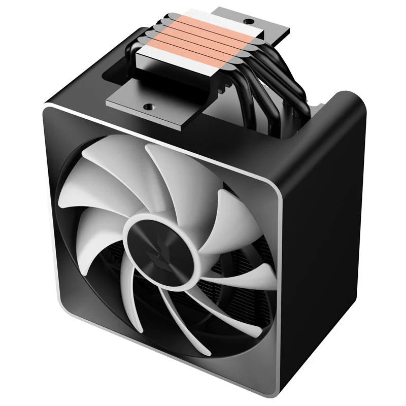 APNX AP1-V ARGB univerzális CPU hűtő fekete