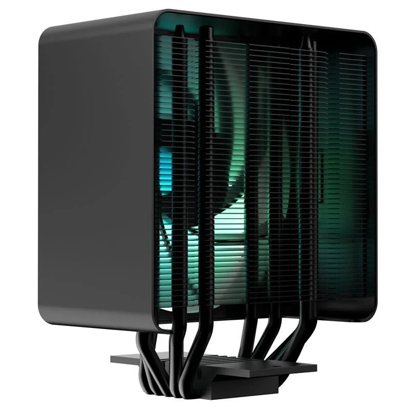 APNX AP1-V ARGB univerzális CPU hűtő fekete