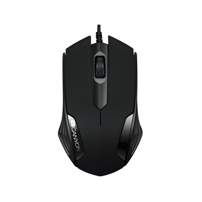 Canyon CNE-CMS02B optikai egér fekete USB