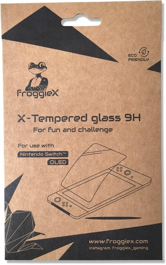 Froggiex FX-NSO-TG-9H Nintendo Switch OLED 9H üvegfólia