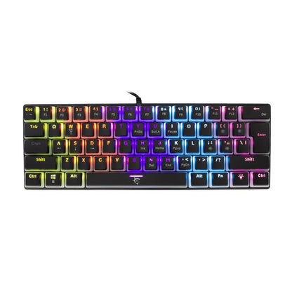 White Shark SHINOBI GK-2022B/BL-HU fekete mechanikus (blue switch) gamer billentyűzet