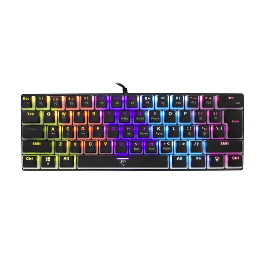 White Shark SHINOBI GK-2022B/BL-HU fekete mechanikus (blue switch) gamer billentyűzet