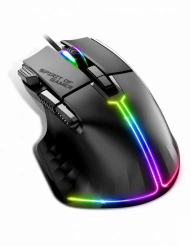 Spirit Of Gamer PRO-M5 RGB Gaming egér fekete
