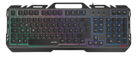 SpeedLink ORIOS Metal Gaming billentyűzet magyar kiosztású fekete