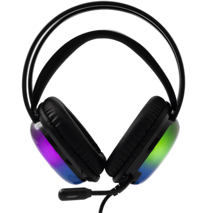 White Shark WS GH-2444B PEACOCK-B fekete gamer headset