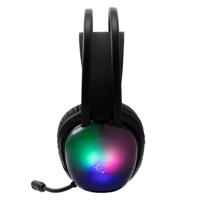 White Shark WS GH-2444B PEACOCK-B fekete gamer headset