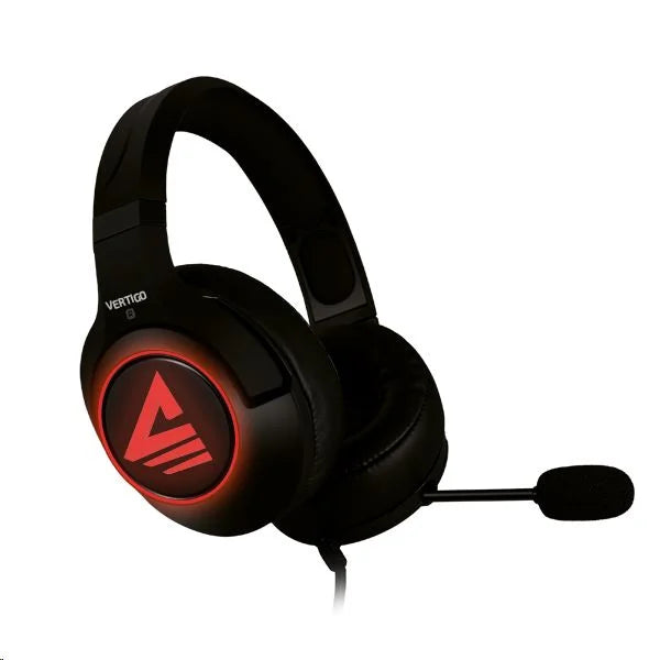 Savio Vertigo gaming headset fekete